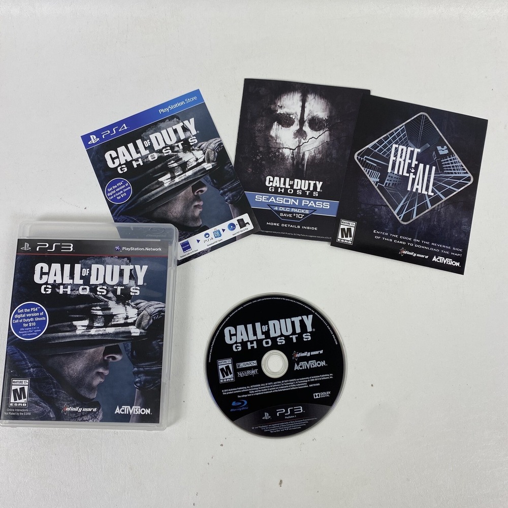 Call of Duty: Ghosts PS3 (Sony PlayStation 3, 2013)